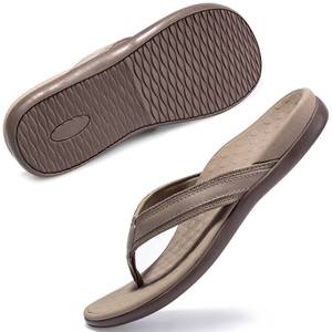 lot 12474 image: Plantar Fasciitis Feet Sandal with Arch Support - Best Orthotic flip Flops for Flat FeetHeel Pain- for Women