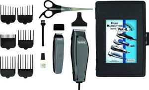lot 12553 image: Wahl Clipper Corp Pro 14 Piece Styling Kit with Hair Clipper and Beard Trimmer for Total Body Grooming - Model 79450, Chrome
