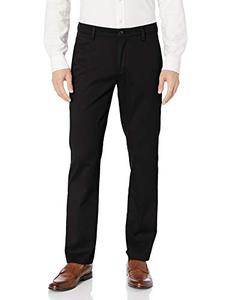 lot 12628 image: Dockers Mens Slim Fit Easy Khaki Pants, Black, 36W x 29L