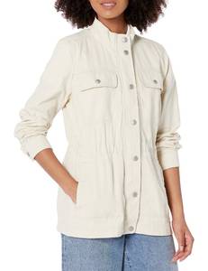 lot 12664 image: GAP womens Utility Jacket BEACH PEBBLE XL