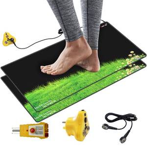 lot 12675 image: Grounding Mat, Universal Earth Energy Pad for Healthy, Eliminate Static Improve Sleep, Reduce Inflammation Pain and Anxiety, for Foot or Desk Use, Soft and Conductive