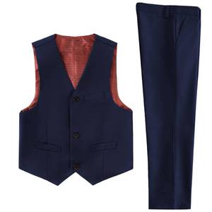 lot 12683 image: NaineLa Boys Formal Suits Set, 2pc Navy, 8