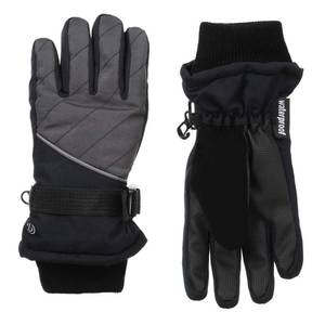 lot 12689 image: C9 Champion unisex child C127a Cold Weather Gloves, Charcoal (With Reflective Trim), Boys 8 16 US
