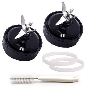 lot 12708 image: AxPower 2 Packs Extractor Blades Replacement Part for Ninjia 16 oz Blender Cup 6 Fins Blender Blade Compatible with Nutri Ninja BL660 BL663 BL663CO BL740 BL770 BL771 BL773Co BL780
