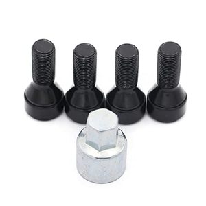 lot 12710 image: Cheriezing 36136792851 Anti-Theft Wheel Stud Bolt Locks 14 x 1.25MM with 1 Key Compatible for E70 E71 F10 F30 F22 F32 G11 F01 F25 F26 F12