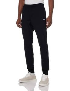 lot 12731 image: Champion mens Everyday Cotton Jogger Sweatpants, Black, X-Large US