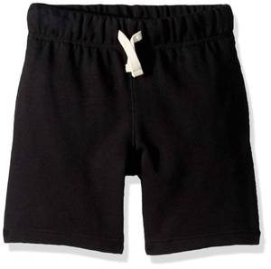 lot 12792 image: The Childrens Place Boys Uniform French Terry Shorts, Black, L (1012)