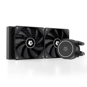 lot 12813 image: ID-COOLING FROSTFLOW X 240 CPU Water Cooler AIO Cooler 240mm CPU Liquid Cooler White LED 2x120mm PWM Fans, Intel 17001200115X, AMD AM5AM4