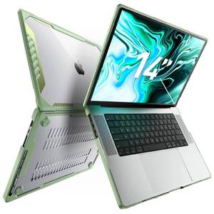 lot 12823 image: SUPCASE for MacBook Pro 14 Inch Case 20232021 (Unicorn Beetle), M3  M2  M1 ProMax A2918 A2992 A2779 A2442 Heavy Duty Rugged Shockproof Hard Shell Protective Cover for MacBook Pro 14, BBGreen