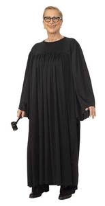 lot 12828 image: Rubies unisex child Judge adult sized costumes, Black,, Standard US