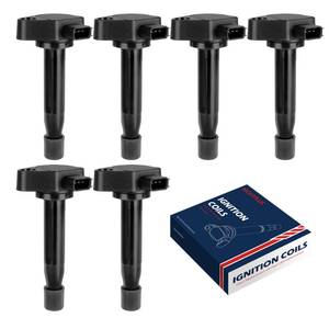 lot 12866 image: MOSTPLUS 90919-02247 UF242 C1221 Ignition Coils Set of 6 Compatible with Honda Accord Odyssey Acura MDX TL RL Vue 3.0L 3.2L 3.5L V6 - Retail $10243.51