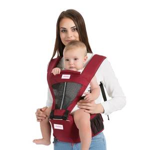 lot 12884 image: AtoBaby 4-in-1 Baby Carrier with Hip Seat Lumbar Support,One Size Fits All Newborn to Toddler(8-55 lbs) - Cool Air Mesh & Lightweight,Adjustable and Easy to Wear for Outdoor