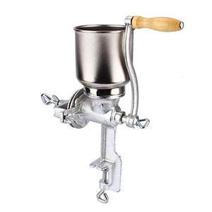 lot 12913 image: Grain Mill Iron Grain Grinder Manual Mill Food Grinder Hand Crack Corn Grinder Crank Grains Oats Corn Wheat Coffee Nuts Malt Mill Hand Operated Grain Mill