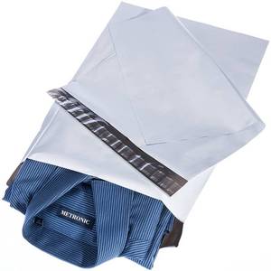 lot 12985 image: Metronic Poly Mailers 14.5x19 100 Pcs Large Shipping Bags for Clothing Mailing Bags with Strong Self-sealing Adhesive Waterproof and Tear-Proof Postal Bags in White