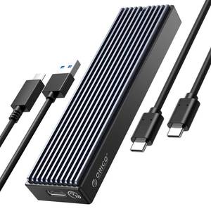 lot 12995 image: ORICO M.2 NVMe SSD Enclosure, USB 3.1 Gen 2 (10 Gbps) to NVMe PCI-E M.2 SSD Case Support UASP for NVMe SSD Size 2230224222602280(up to 4TB) (M.2 NVMe)