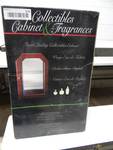 Collectible cabinets & fragrances (new in box).