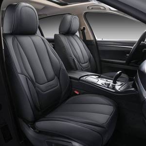 lot 42127 image: Coverado Seat Covers, Car Seat Covers Front Seats, Car Seat Cover, Car Seat Protector Waterproof, Car Seat Cushion Nappa Leather, Black Seat Covers Carseat Cover Universal Fit for Most Cars Retail $115