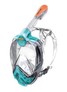lot 42149 image: LIBERA FULL FACE MASK LXL SBL BLACKLIME Retail $65