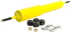 lot 42273 image: Lippert Replacement Heavy-Duty Shock for RV Trailer Suspension System, Yellow, Measures 8-58 Compressed, 13-12 Extended, Bolt-On, One Per Package - 283280 Retail $49