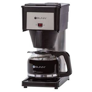 lot 42411 image: BUNN BXB Stainless Steel 10 Cup Drip Coffee Maker Retail $140