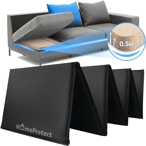 lot 55139 image: HomeProtect Couch Supports for Sagging Cushions 20x67 Sofa Cushion Support Board Cushion Support Insert Under Couch Seat Saver Replacement Fix Sagging Cushions - 50% Thicker - Retail - $24.99