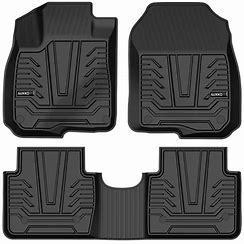 lot 55206 image: Auxko All Weather Floor Mats Fits for Honda Accord 2018-2022 TPE Rubber Liners Accessoires for Accord 2018-2022 All Season Guard Odorless Anti-Slip Mats for 1st & 2nd Row - Retail - $89.99