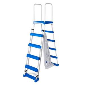 lot 59304 image: Swimline - Hydrotools Above Ground Pool Entry Ladder - Retail $196.48
