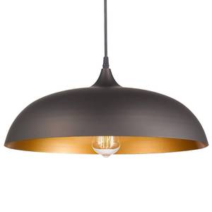 lot 59211 image: Emliviar Industrial Pendant Lighting, 17 Vintage Farmhouse Metal Hanging Light Fixture, Oil Rubbed Bronze, 1901L ORB - Retail $109.98