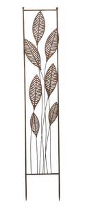 lot 59235 image: Red Carpet Studios Powder Coated Solid Iron Outdoor Garden Trellis and Yard D�cor, 10.2-Inch - Leaves