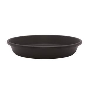 lot 59244 image: The HC Companies 12 Inch Round Plastic Classic Plant Saucer - Indoor Outdoor Plant Trays for Pots - 12.5x12.5x2.13 Black