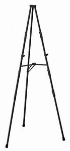 lot 59261 image: mtl black floor easel for 20W 63H