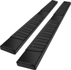 lot 59290 image: PZ 6 Crew Cab Running Boards for 2019-2025 Dodge Ram 1500 New Body Style Black Aluminum Alloy Side Step Nerf Bar(2019-2024 Ram 1500 Classic 2019-2024 Ram 2500 3500 Not Included)