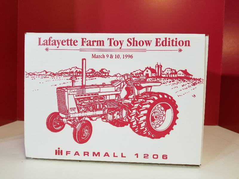 lot 5010 image: Ertl Farmall Turbo 1206 wduals, Lafayett Farm Toy Show Edition, #491PA, 116 scale, NIB and In original shipping box
