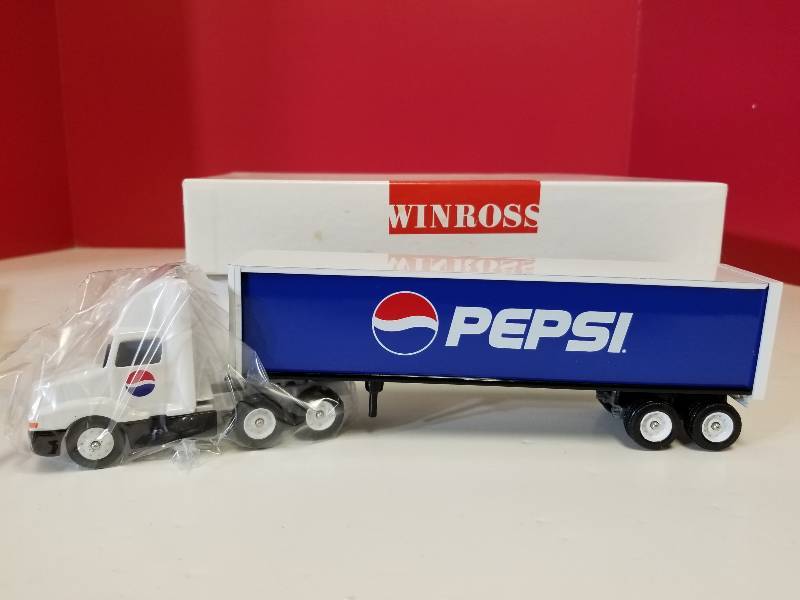 pepsi semi truck toy