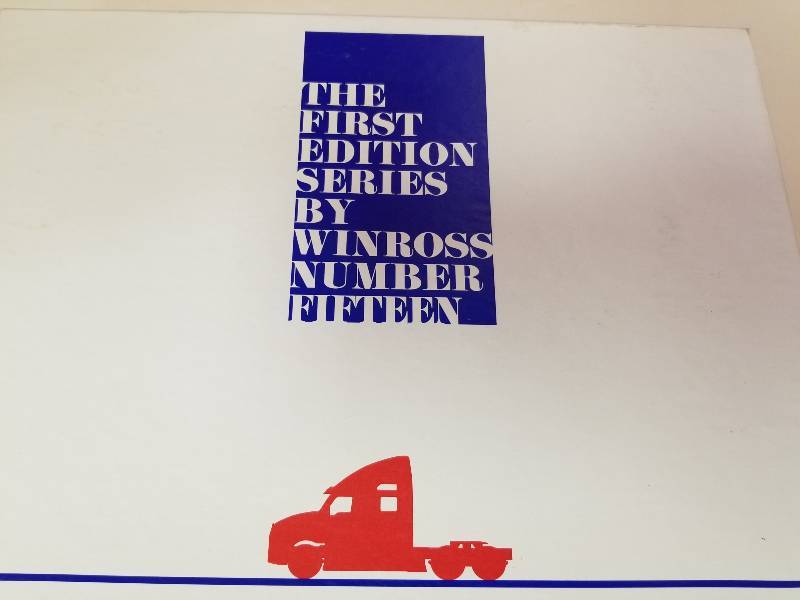 lot 5038 image: Winross First Edition Series Number 15 Werner Enterprises Semi, 164 scale, NIB