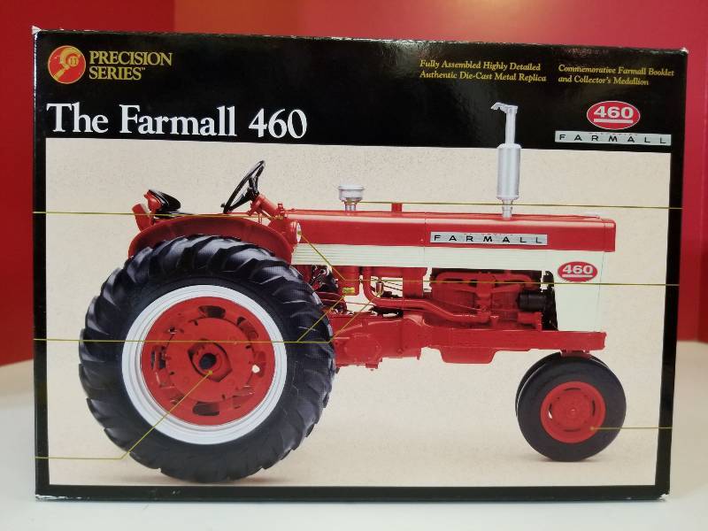 lot 5074 image: Ertl Precision The Farmall 460 Tractor, 116 scale, #4355, NIB