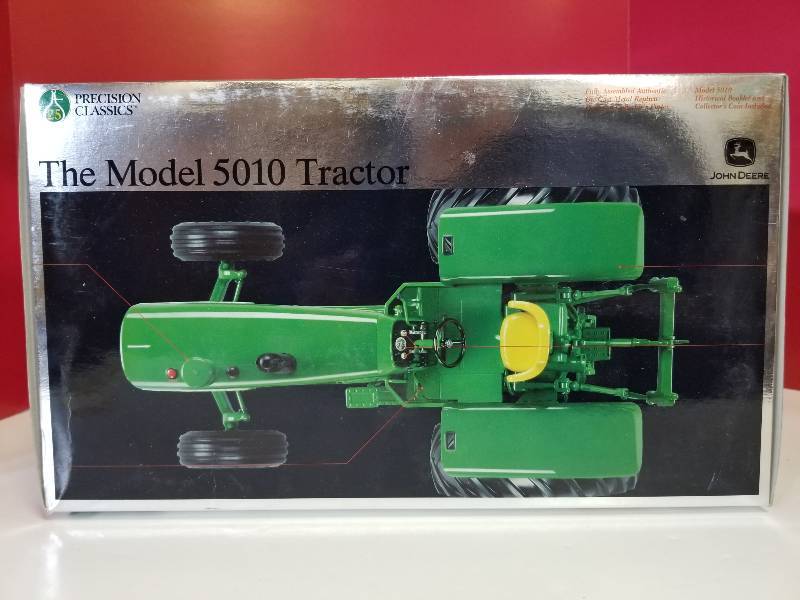 lot 5076 image: Ertl Precision Classics John Deere The Model 5010 Diesel Tractor, 116 scale, #15608, NIB and sealed inside