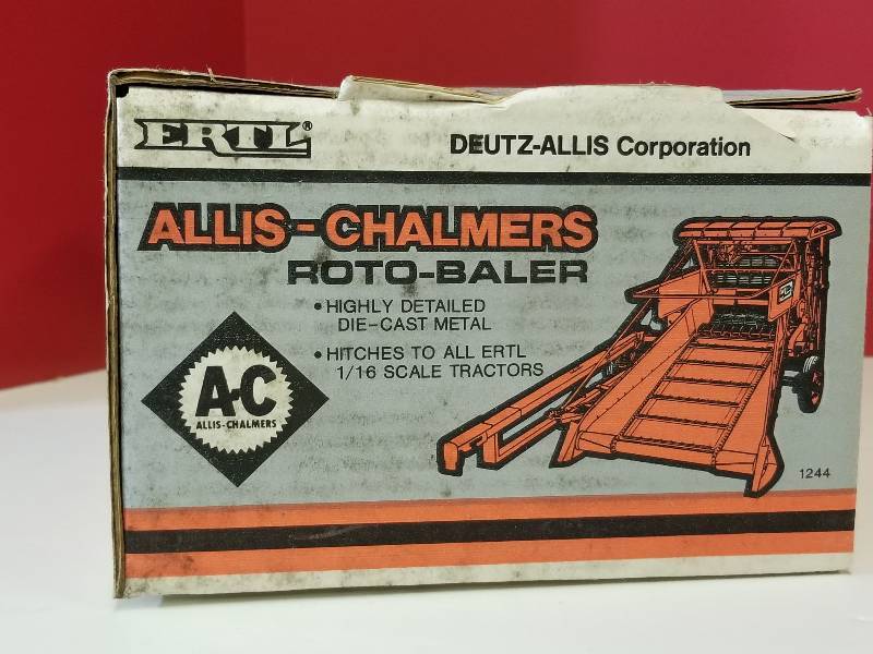 Ertl Allis-chalmers Roto-baler 1 16 Scale for sale online 