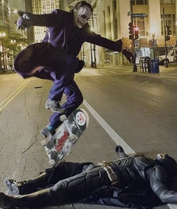 lot 1913 image: Joker Skateboard Tapestry