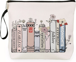 lot 1932 image: Taylor Swift Book Make Up Bag