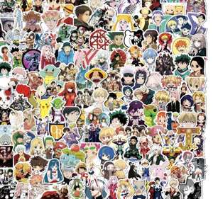 lot 1924 image: One Piece Anime Stickers