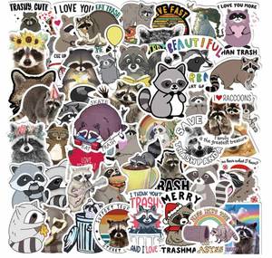 lot 1928 image: Racoon Stickers