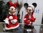 Mickey and Minnie Christmas Animatronics