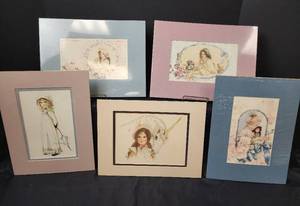 lot 294 image: Prints by Artist Jan Hagara - Matted and Ready to Frame 9x12