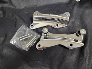 lot 306 image: Four Point Docking Hardware Kit for Harley Davidson HD Touring Street Glide FLHX - SE2-Year 2014 Later (2-pack) X0015UGJB9