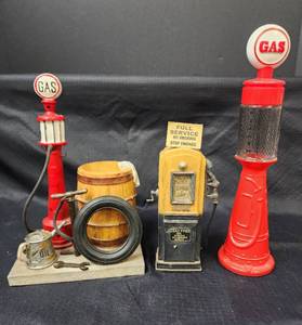 lot 435 image: Gas Pump Collectible Decor