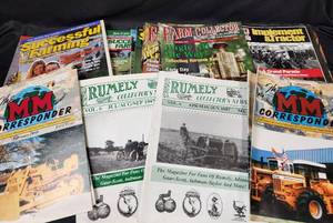 lot 521 image: Farm Collector Magazines, Implement & Tractor Magazines, and More