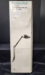 lot 577 image: Swing Arm Magnifier Lamp (appears NIB)