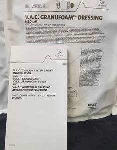 lot 581 image: Medical - Wound Vac Supplies - (13) V.A.C. Granufoam Dressing (Medium)
