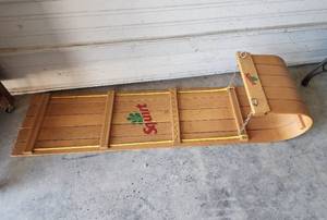 lot 7 image: Rare - Vintage Squirt Soda Childs Size (48) Collectible Toboggan